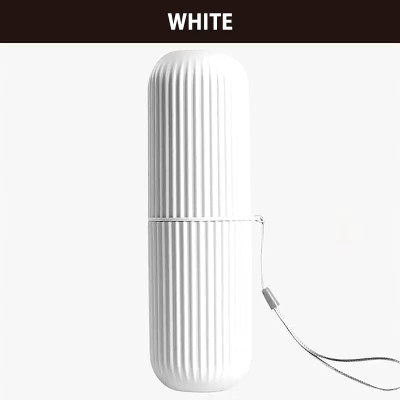 Travel Toothbrush Storage Cup Portable Toiletries Toothpaste Holder Mouthwash Case Bekas Berus Gigi