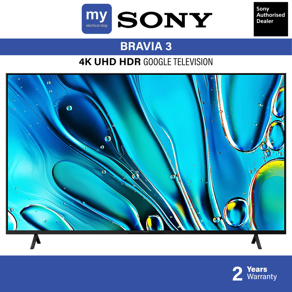 Sony 55 65 75 85 Inch S30 4K UHD HDR Google TV K-55S30 K-65S30 K-75S30 K-85S30 S3