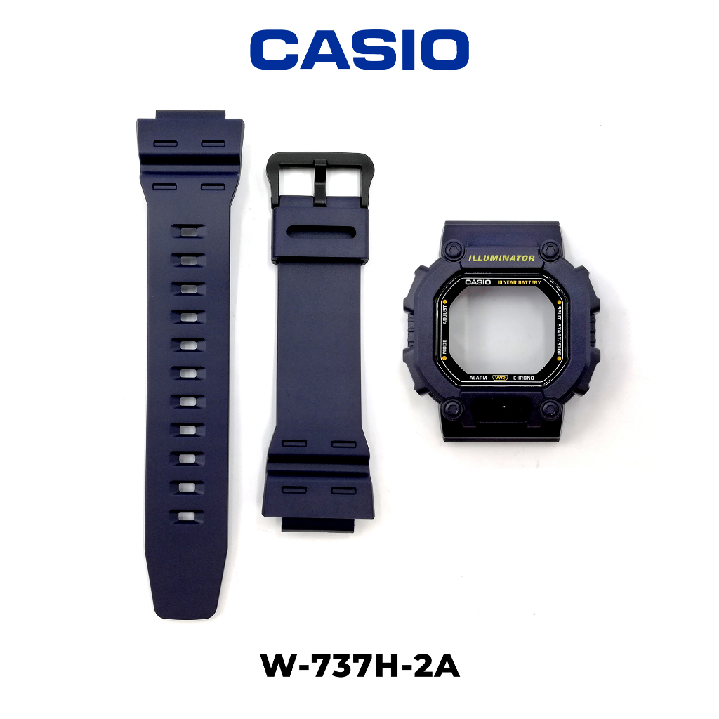 CASIO BAND ORIGINAL REPLACEMENT PART AE-1400 AE-1500 AE-2000 AEQ-100 CPA-100 F-91 MRW-200 W-737