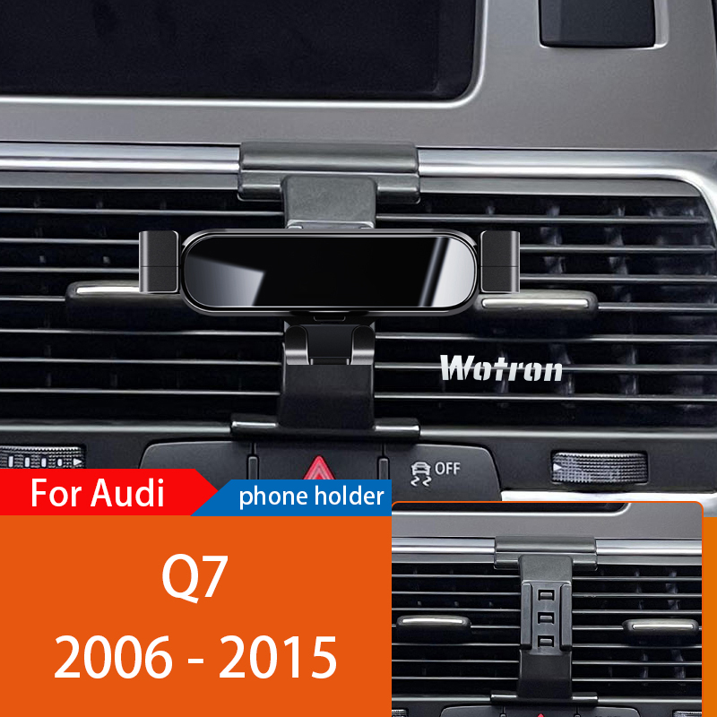 Car Mobile Phone Holder For Audi Q7 Q8 4N 4L 2016-2022 360Degree Rotating GPS Special Mount Support 