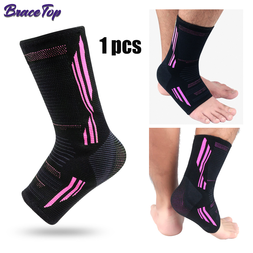 BraceTop Ankle Support Brace Elasticity Free Adjustment Protection Foot Bandage & Strap Belt Achille