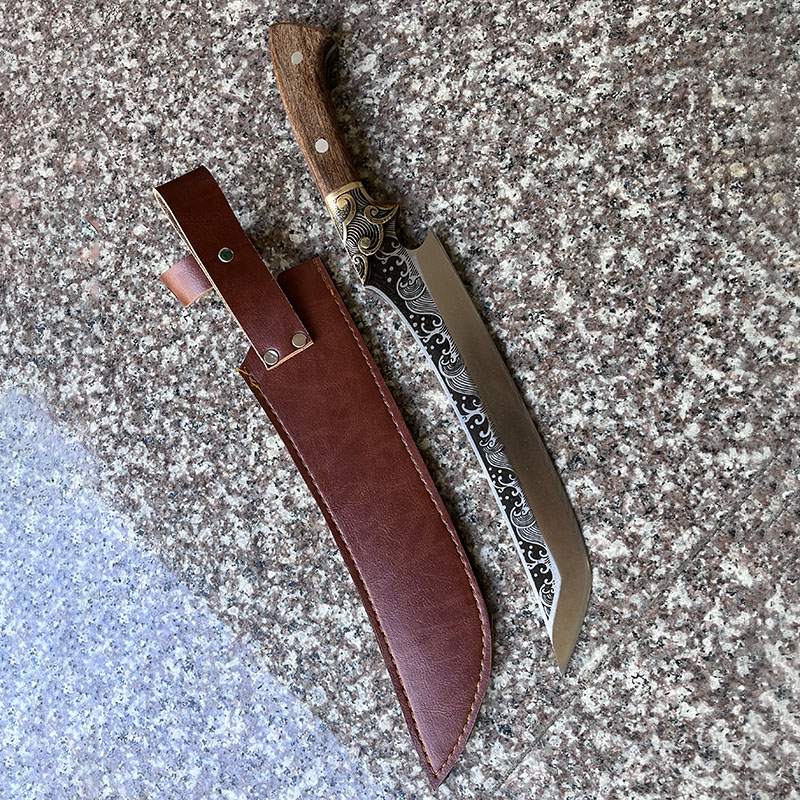 9 Inch Sashimi Knife 7Cr17MoV Steel Sharp Slicing Salmon Sushi Ham Filleting Cleaver Fish Kitchen Kn