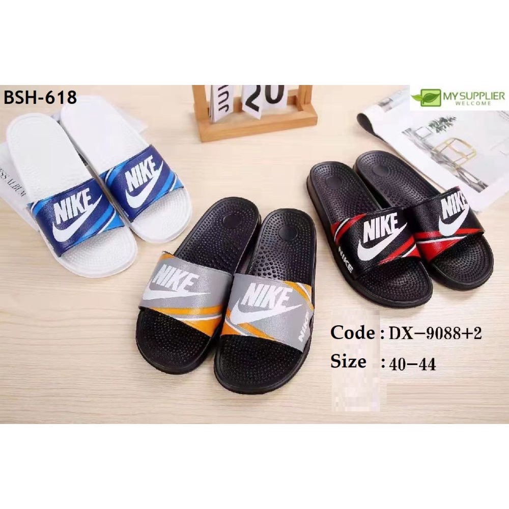 Nike Sandal Men Fashion/Nike Slipper/Selipar Adidas èåæéåé  Size 40-44