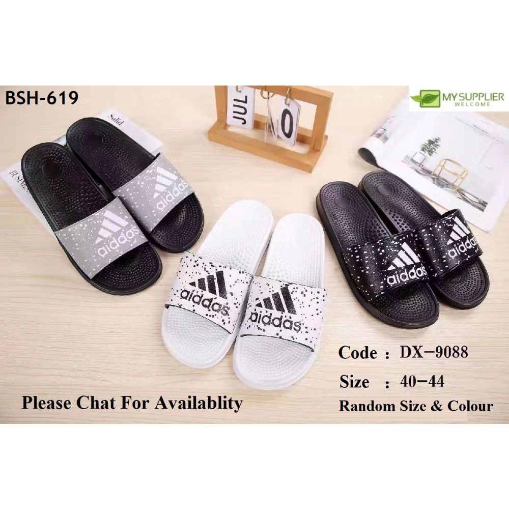 Adidas Sandal Men Fashion/Nike Slipper/Selipar Adidas é¿è¿ªè¾¾æ¯æéåé Size 40-44