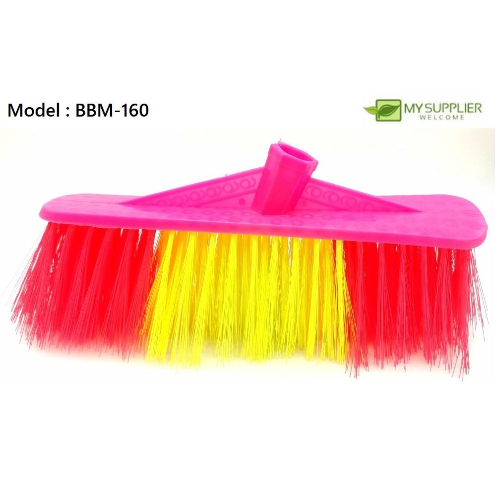 105G+/-Three Colour Pvc Broom L27xW4xH14cm