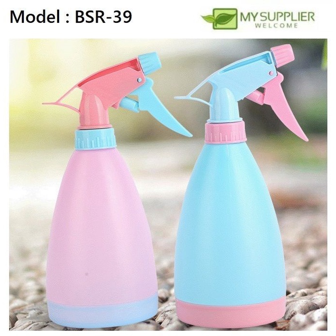 BSR-39 Candy Colored Hand-Pressed Watering Sprayer Bottle 500ml