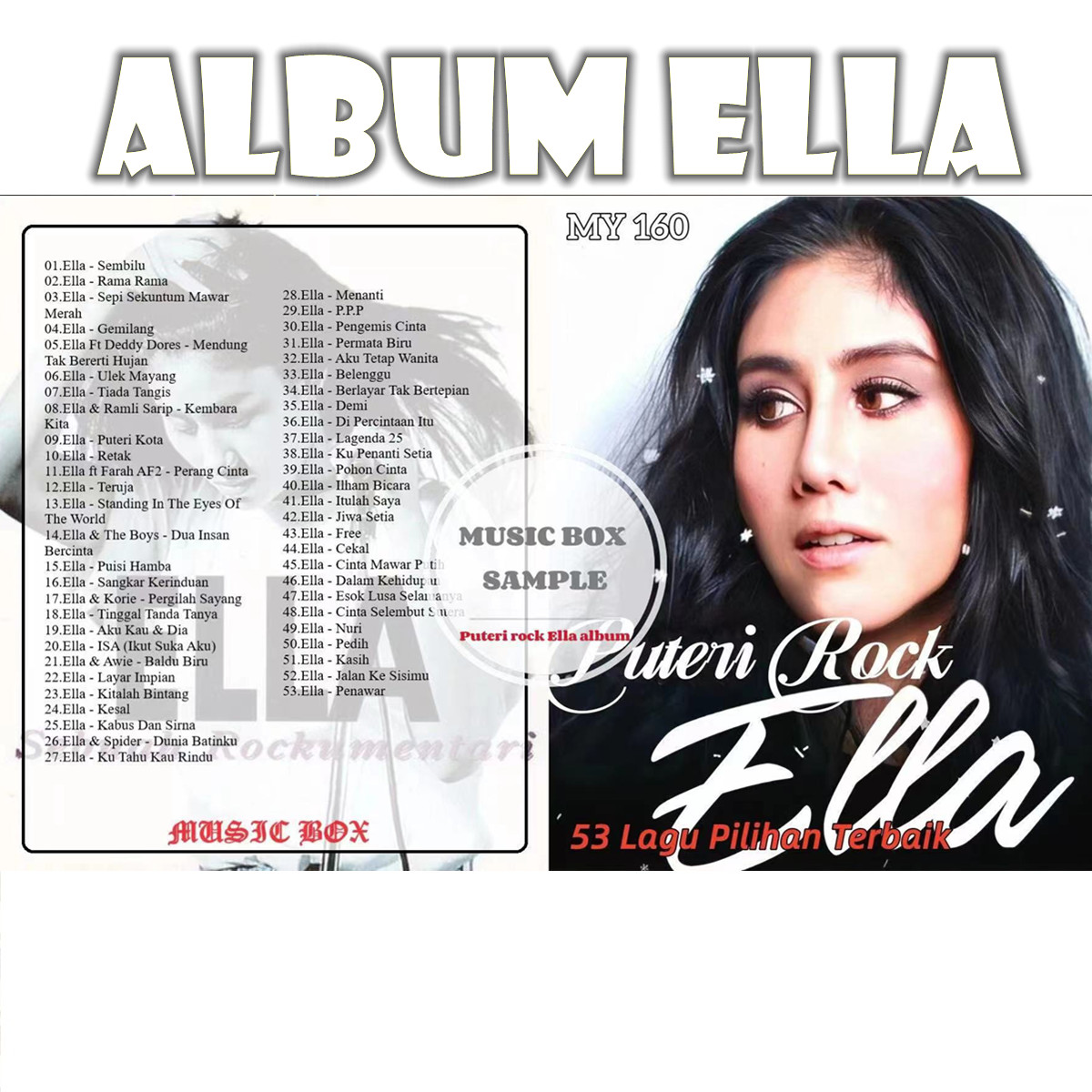 Usb Pendrive Lagu-Lagu Album Ella MY160