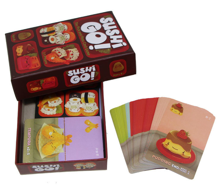 Sushi Go Card Game Parent Child Party Game The Pick Pass Card Kid Game Toy Card 2-5 Players-t177