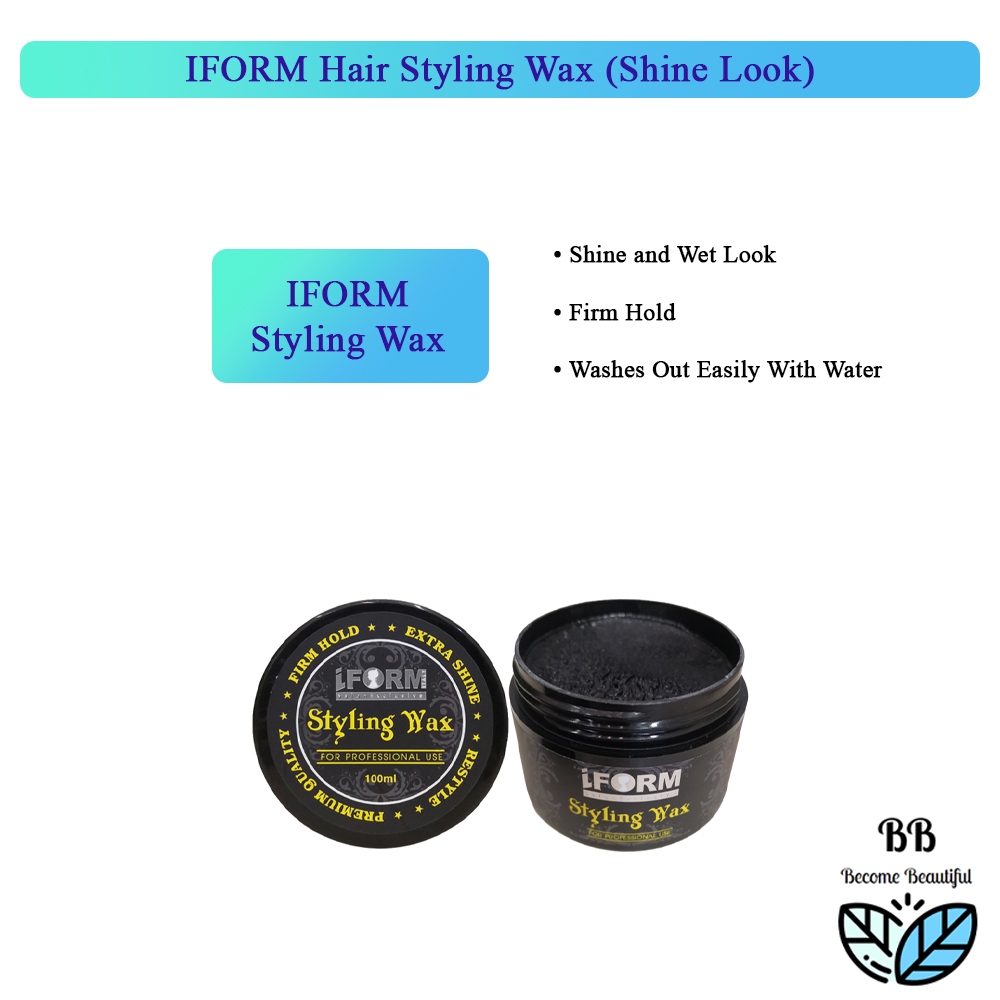 IForm Hair Styling Wax (Shine Look) 100g