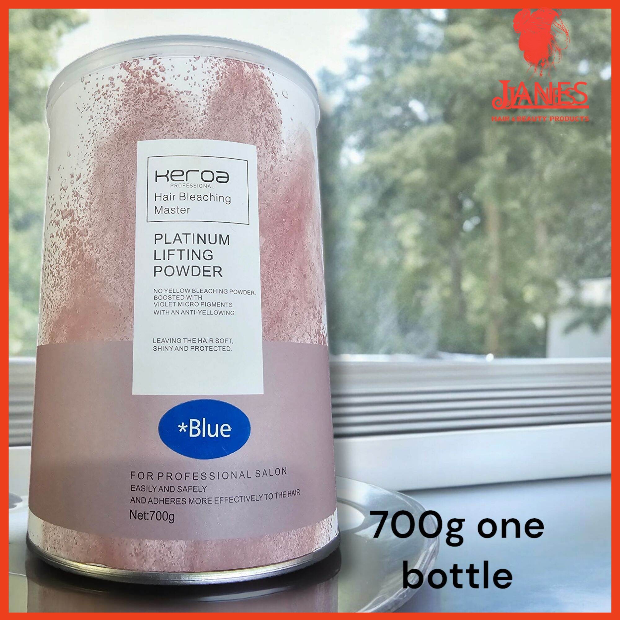Hair bleaching powder/Bleach hair/Serbuk Peluntur rambut头发染发褪色漂白粉/漂粉漂发剂褪色理发店专用潮粉褪色gzfacai Keroa Hair