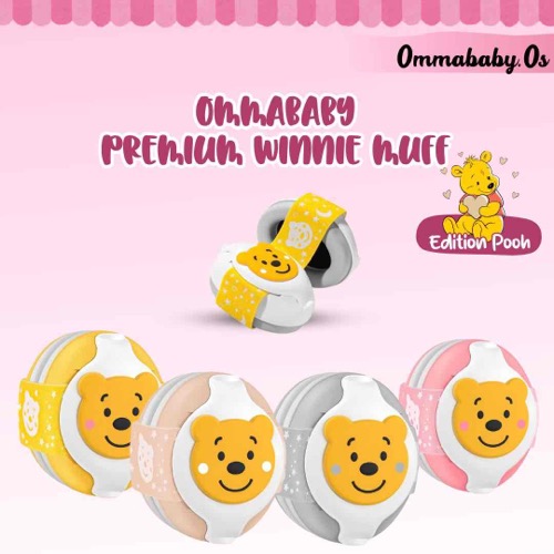 Premium WINNIEMUFF OMMABABY Earmuff for baby and kids Ear Protection Ear Noise Hearing Protectors fo