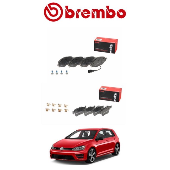 VOLKSWAGEN GOLF MK6 1.4 BREMBO BRAKE PAD
