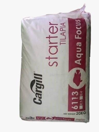[Tilapia] Cargill 6113 x 20Kg - [2mm] - Starter tilapia stage <100gm - Protein 34% - Fat 5% - Pertum
