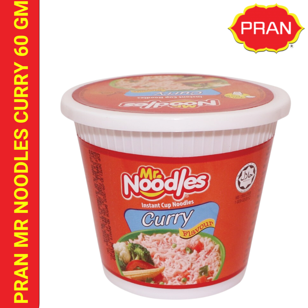MR NOODLES CUP CURRY/CHICKEN 60 GM