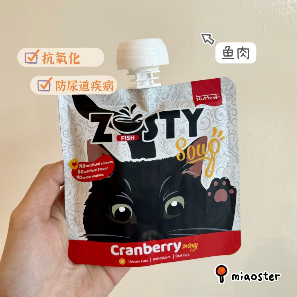 NUMEW ZESTY Cat Soup 猫咪汤包 (80g) 补水