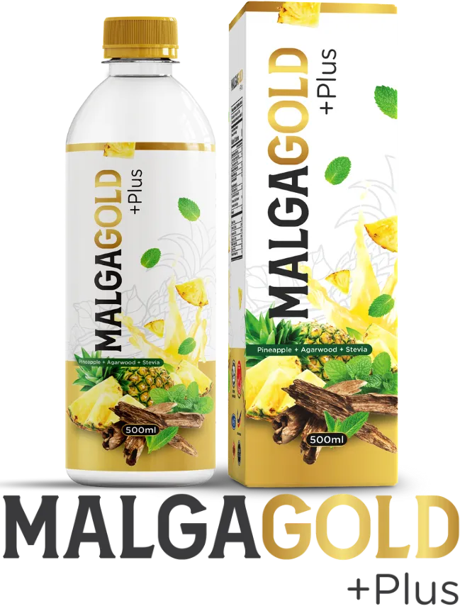 MALGAGOLD PLUS+ Jus Minuman Botani Bantu Bengkak Kaki & Kencing Berbuih