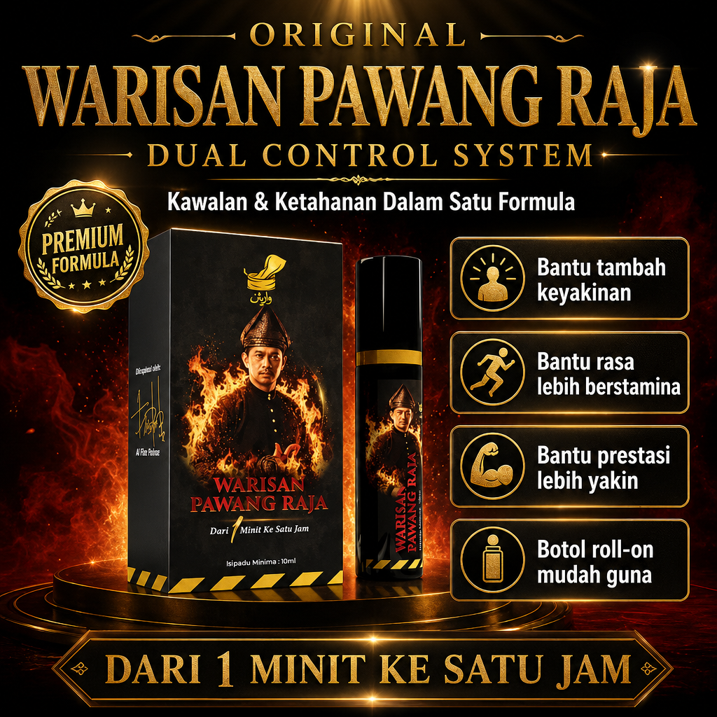 [ORIGINAL HQ] MINYAK HERBA WARISAN NEW PAWANG RAJA TRADISIONAL MASSAGE OIL 10ML ORIGINAL