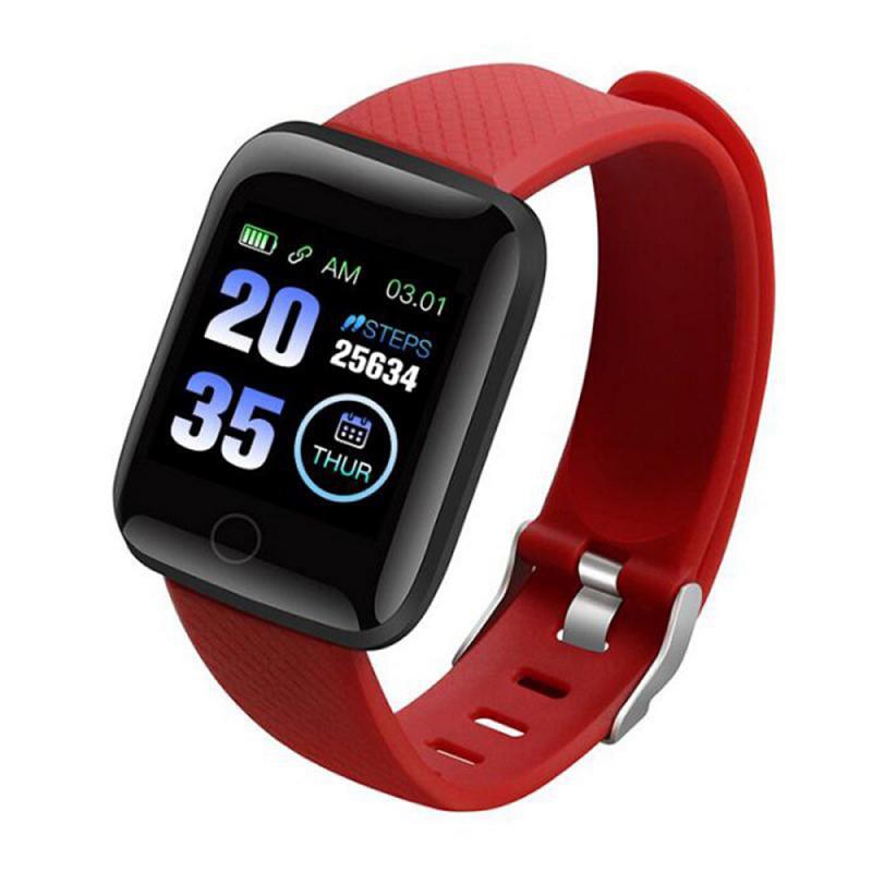 116plus Smart Watch For Men Women Gift 1.3 inch Screen Sports Fitness Watches Bluetooth Calls Digita