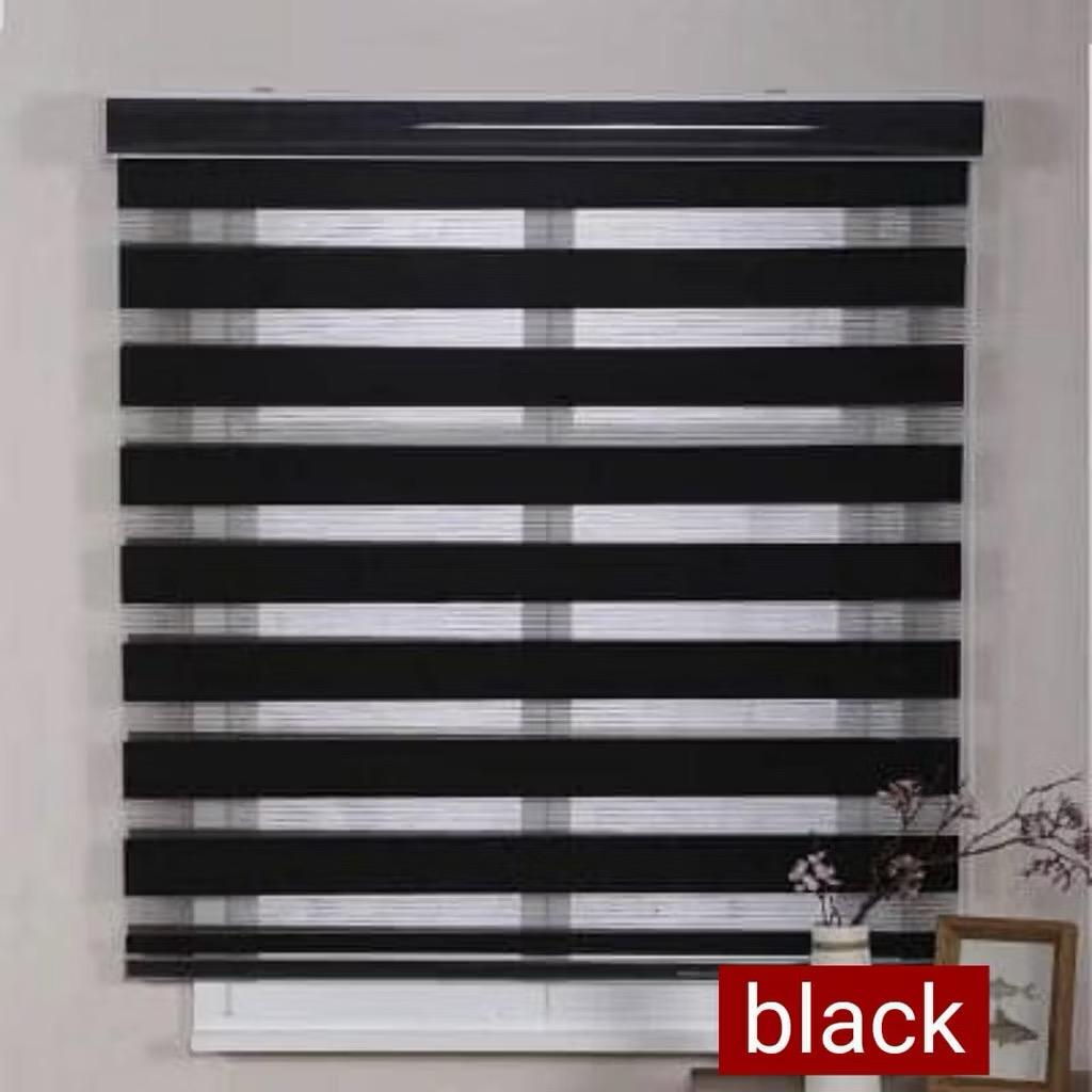 BIDAI TINGKAP MODERN WINDOW | ROLLER ZEBRA BLIND CURTAIN BLINDS TIRAI dapur bilik bidal panel 1 2 3