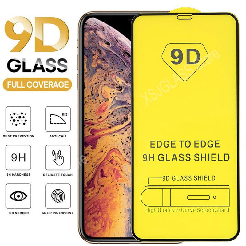 9D Clear Full Screen Tempered Glass Realme C11 C12 C15 C17 C21 C21Y C25Y C30 C30S C33 C35 C51 C53 C5