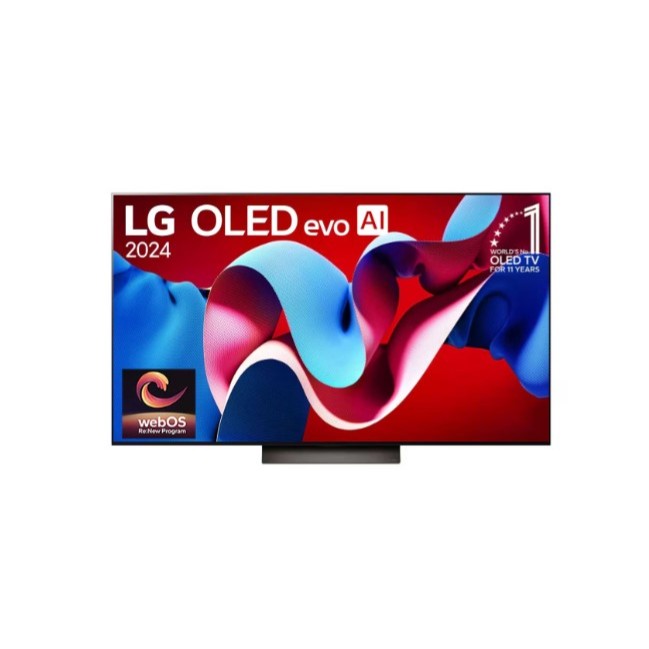 LG 83 Inch  OLED evo AI C4 4K Smart TV 2024 OLED83C4PSA