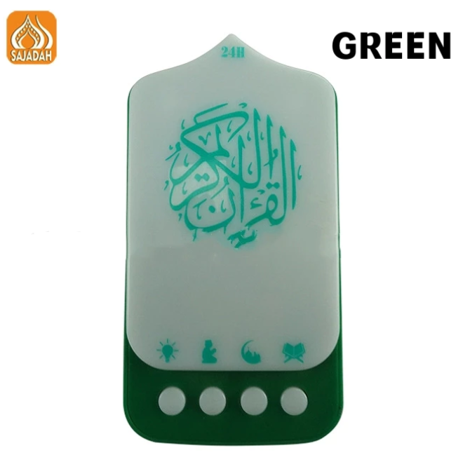 Zikir Ruqyah Al-Quran Surah Plug in 24 Hour With Led Night Lamp Quran Digital Radio Portable Speaker