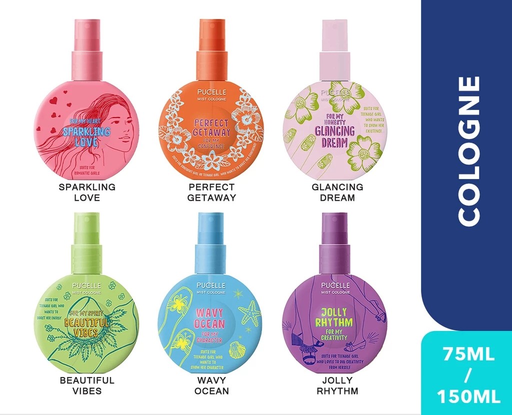 PUCELLE Mist Cologne Jolly Rhythm 150ml (Body Care / Perfume)