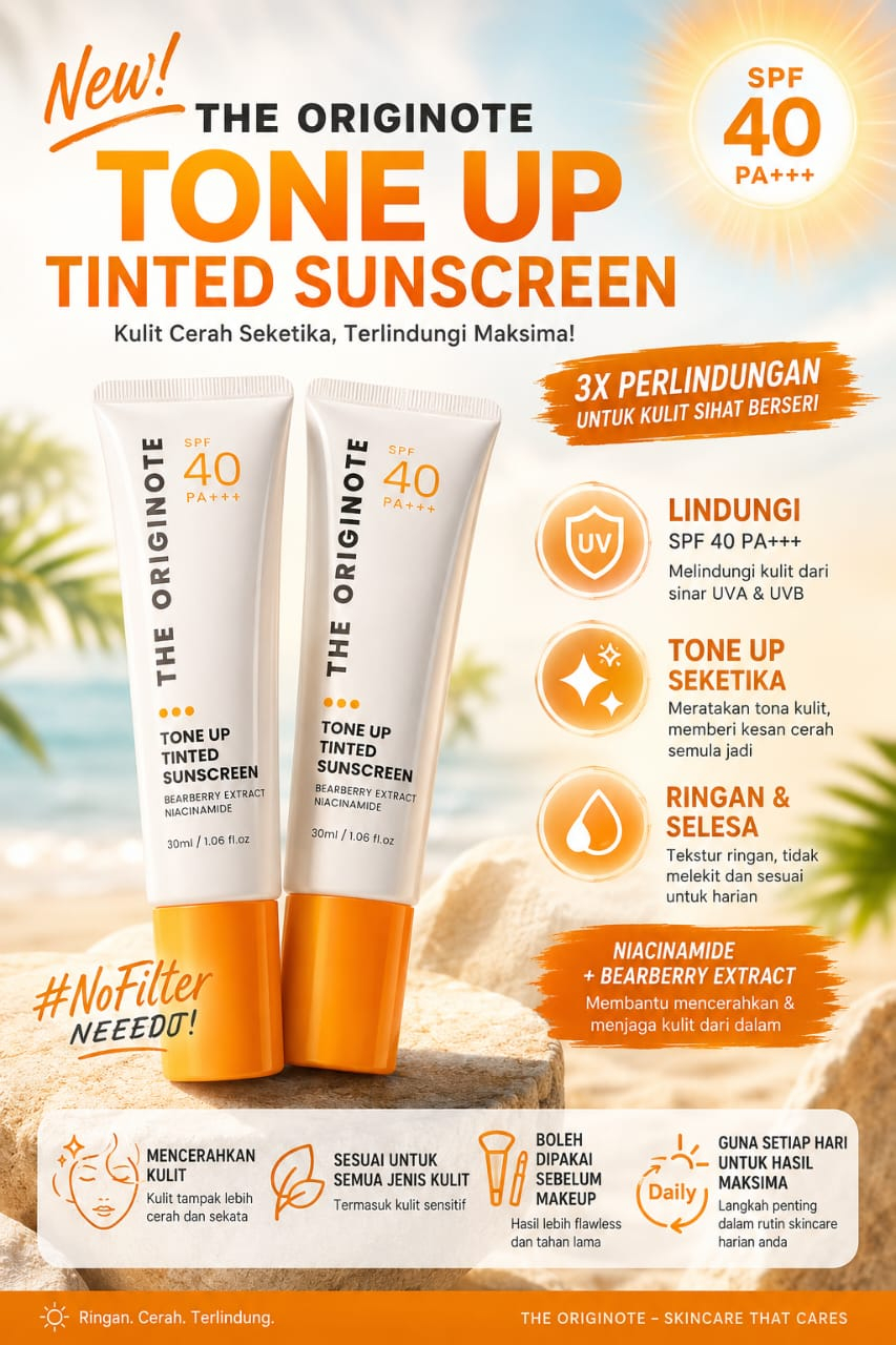 THE ORIGINOTE TONE UP TINTED SUNSCREEN