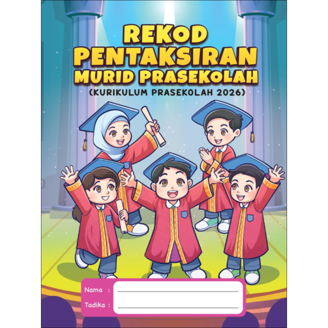 Aras Mega - Buku Rekod Pentaksiran Murid Prasekolah (Kurikulum Prasekolah 2026)