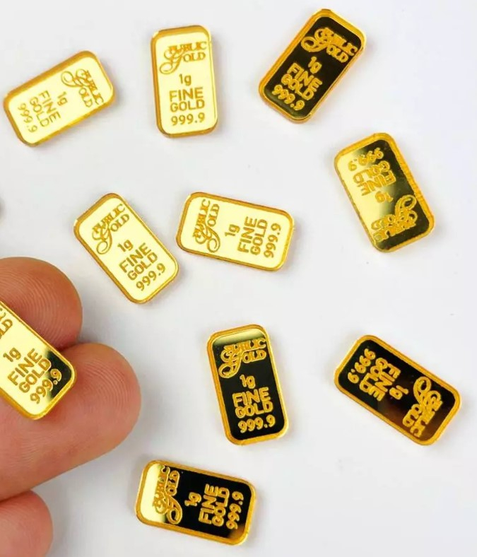 Replica1 gram Gold Bar Mega offers (Ready Stock ship in 2 days)