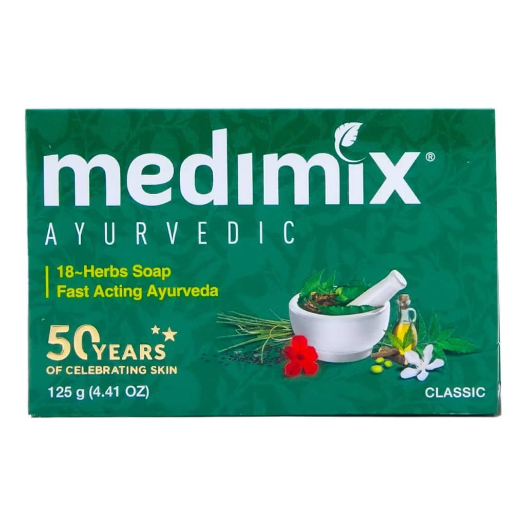 Medimix Ayurvedic Soap Variety Pack - Herbal Skincare Assortment - Contains Classic 18-Herb, Turmeri