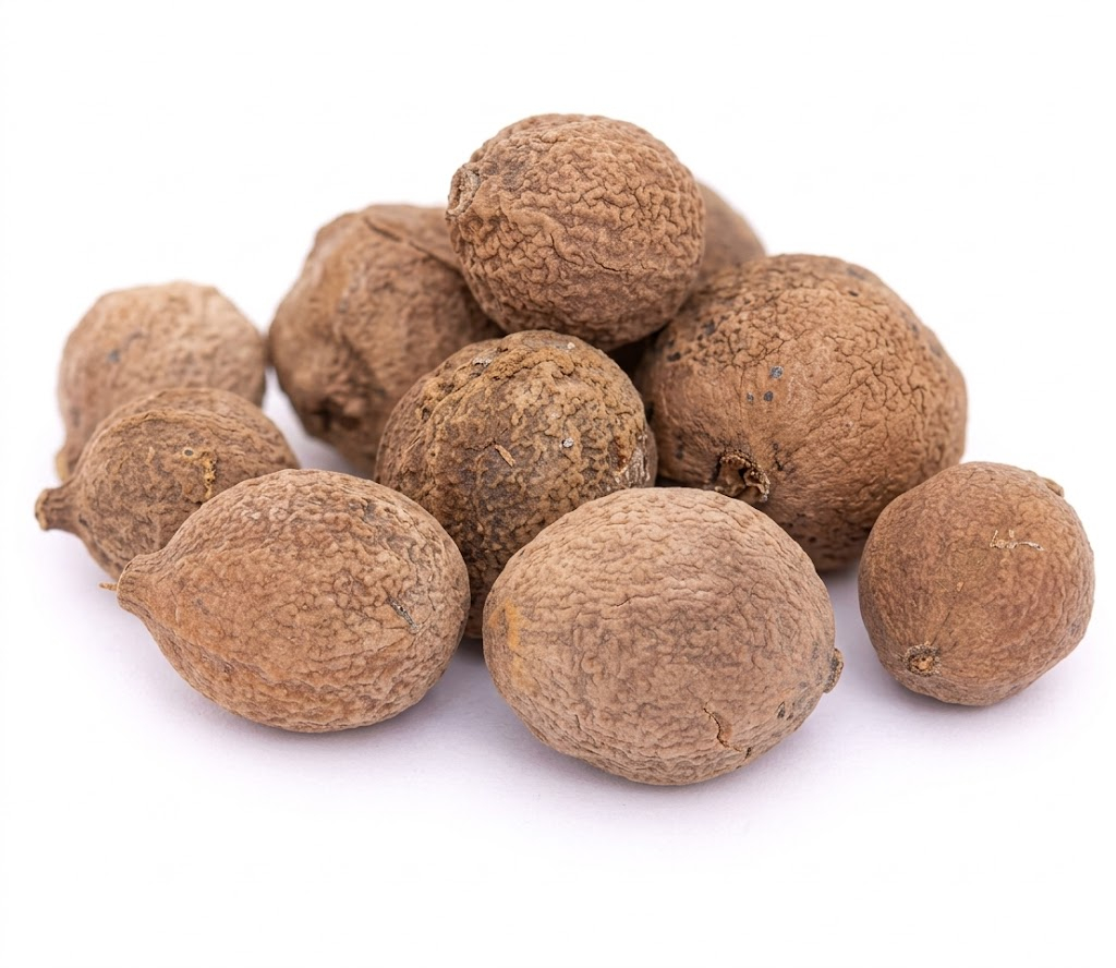 Thandrikkai (Dried Beleric Fruit / Baheda) - Natural & Raw Form | தான்றிக்காய் | Buah Beleric Kering
