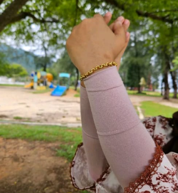 DATEEN PENDEK COTTON ORGANIK HANDSOCKS SARUNG LENGAN TANGAN MUSLIMAH HAND SOCK HANDSOCK