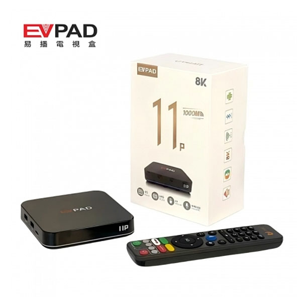 Original Evpad 11P 2025 Android 12 4RAM 64GB Smart Remote Control