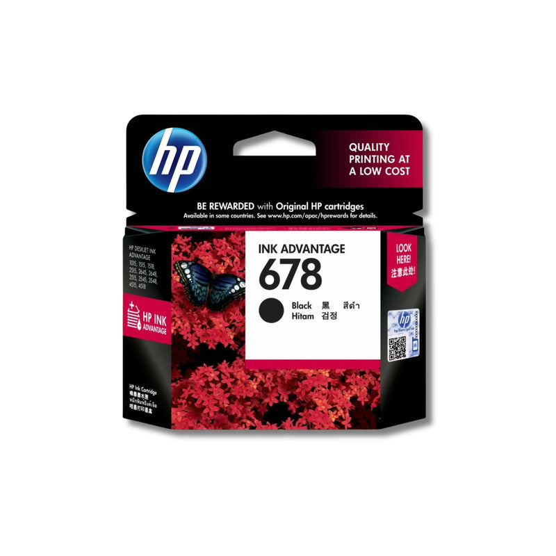 HP 678 Ink Cartridge Black (CZ107AA) / TriColor (CZ108AA)