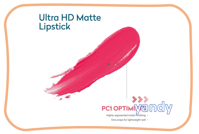 C.CODE Ultra HD Matte Lipstick PC1 Optimistic 1pc
