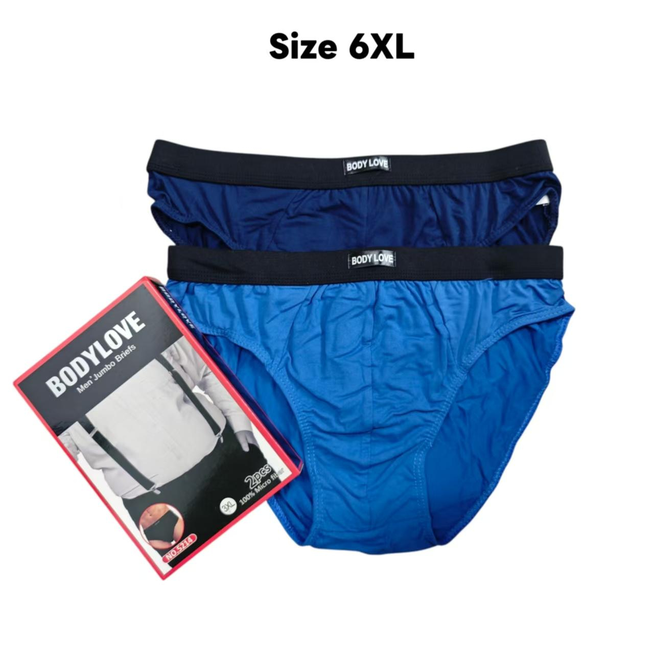 [2 PCS] Men Underwear Briefs Plus Size / Seluar Dalam Lelaki Dewasa Saiz Besar / Spender Lelaki /Men