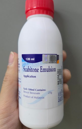 SM Scabitone Emulsion 120ml Scabies Lotion (SCABIES)