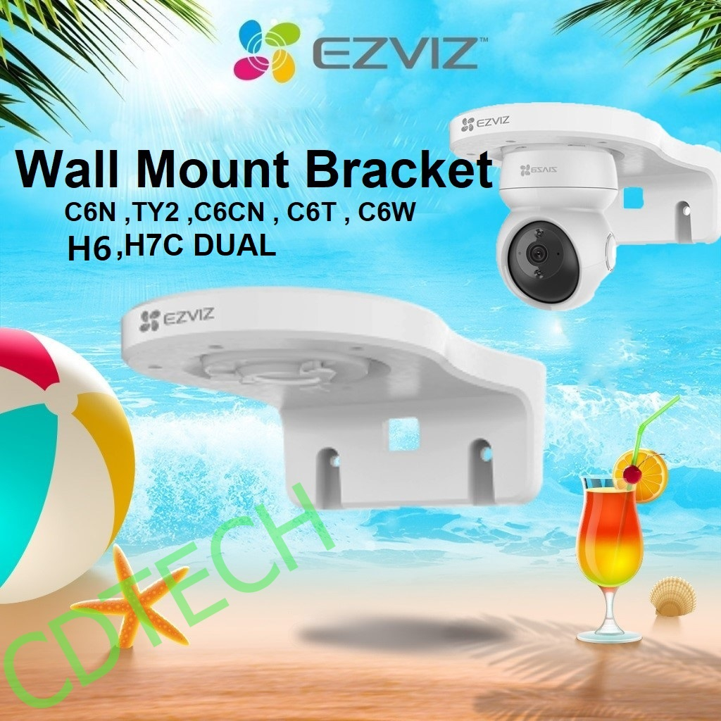 EZVIZ Wall Mount Bracket Compatible with EZVIZ C6 H7C C4W C6C C6N C6CN TY2 C6TC H6 H7C CS-CMT-Bracke