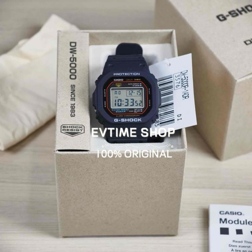100% ORIGINAL CASIO G-SHOCK DW-5000R-1ADR / DW-5000R-1A / DW-5000R RE-CREATING THE DESIGN MEN DIGITA