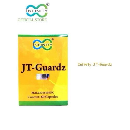 ￼Infinity JT-Guardz (60 Vegetable Capsules)[Joint, Lutut, Chondroitin, Boswellia, Turmeric, Vitamin 
