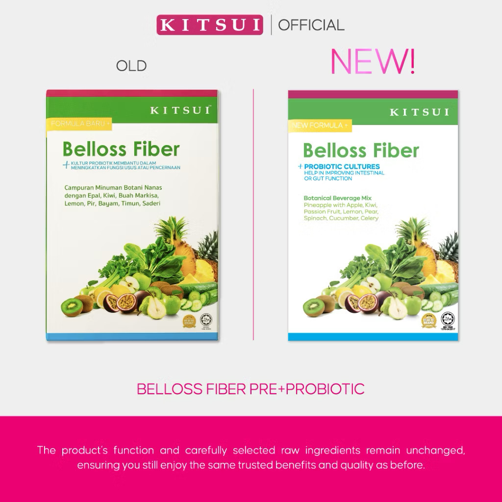 2box/KITSUI BELLOS FIBER PREBIOTIC || HAPPY TUMMY