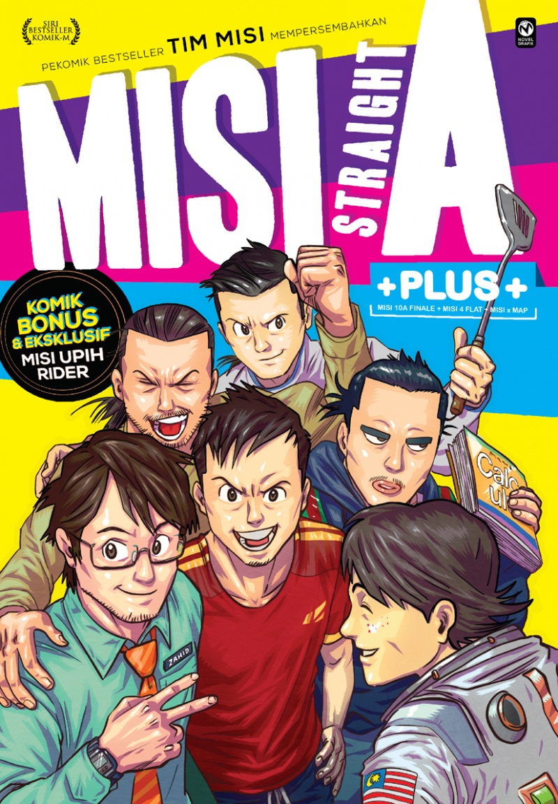 Komik-M : Misi Straight A PLUS By Tim Misi