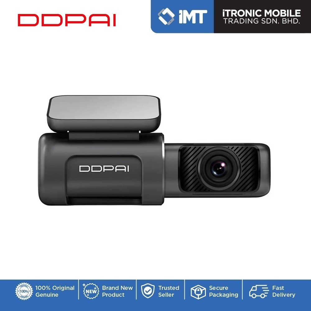 DDPAI Mini 5 Dash Cam | UHD 2160P 4K | 140° Wide Angle | 24 Hours Parking Mode | 3840 x 2160P Resolu