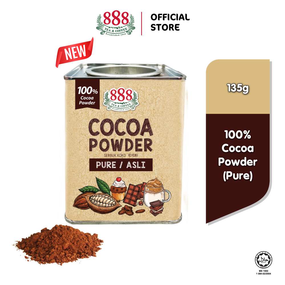 888 100% Pure Cocoa Powder (135g)