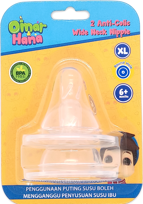 Original Didi & Friends Didi And Friend / Omar Hana Bottle Teat Botol Susu Puting