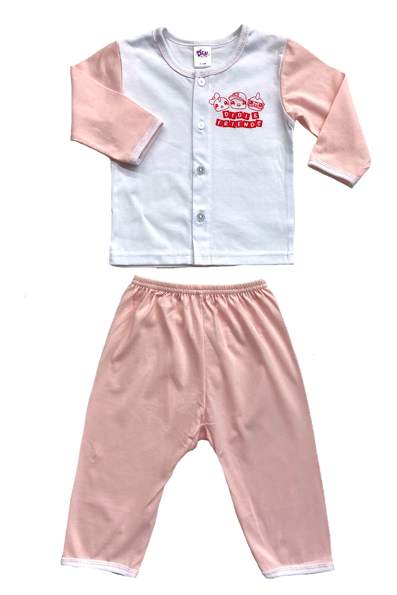 Original Didi & Friends Didi And Friends Baby Suit Newborn Infant Clothing Set Long Sleeve And  Long