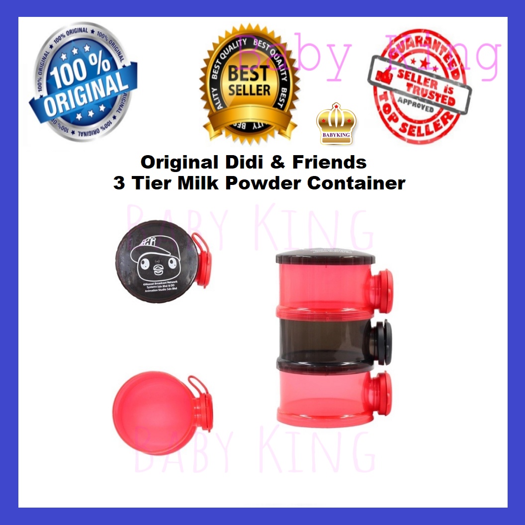Original Didi & Friends Didi And Friends 3 Tier Milk Powder Powders Container