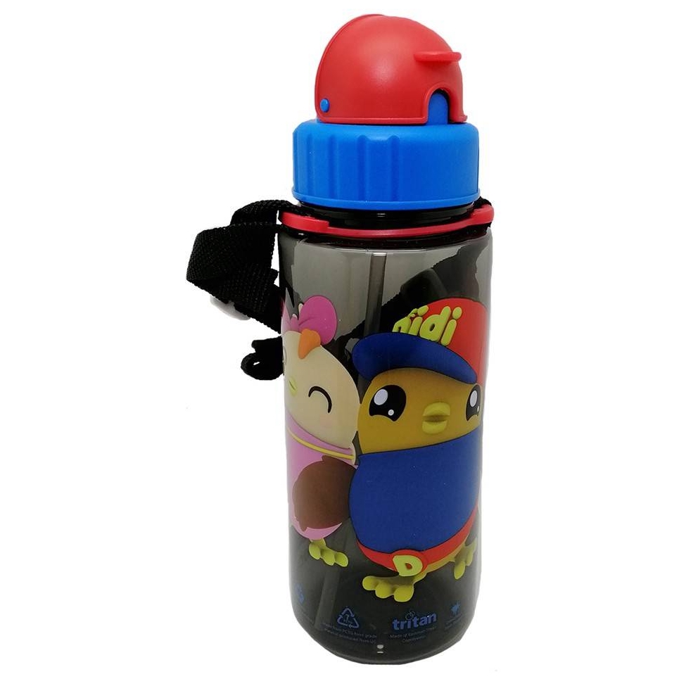 Original Didi & Friends Didi And Friends Tritan Water Bottle With Straw + Many Designs Choice