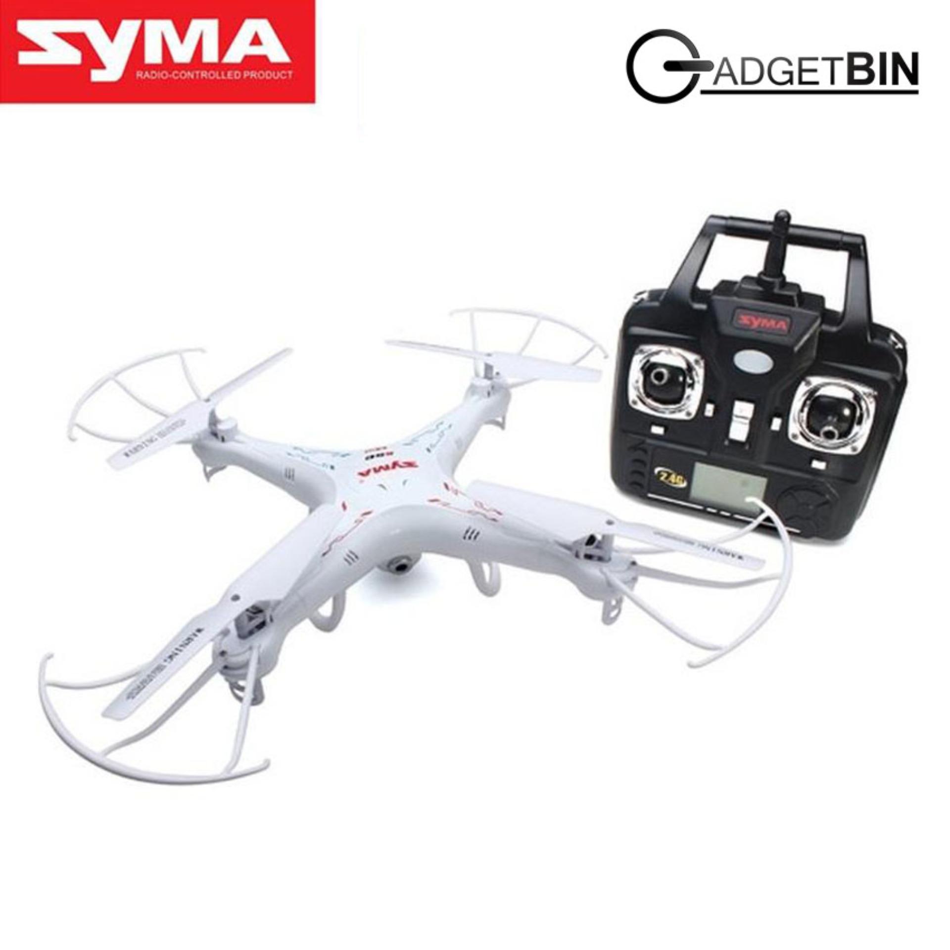 Syma X5C-1 Gyro RC Quadcopter Drone UFO with 2MP Camera - White